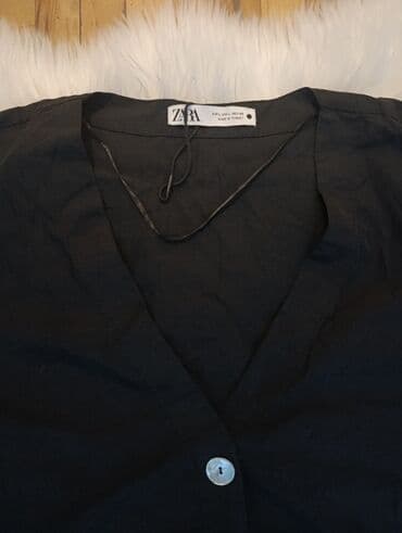 pantalone i sako za svadbu: L, Pamuk, Jednobojni, bоја - Crna — 2