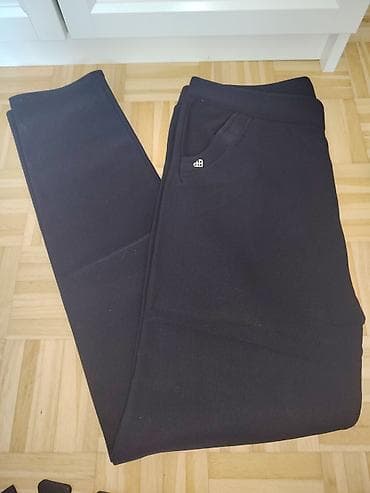 ženske helanke: Crne ženske helanke/pantalone sa visokim strukom *poobim kukova 51cm — 1