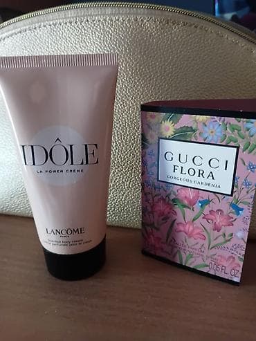 Set kozmetike: Lancôme Idôle La Power Crème + Gucci Flora Gorgeous