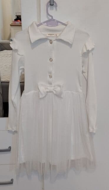 odeća za devojčice: Dečija haljina Breeze Girls, veličina 128 cm. Bez oštećenja. - Boja — 1