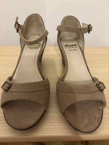 mokasine od prevrnute koze: Sandals, Bata, 36 — 4