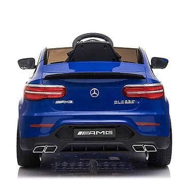 deciji dzipovi na akumulator cene: Džip Mercedes‑Benz AMG GLC 63S Coupé – plavi (licencirani dečiji — 5