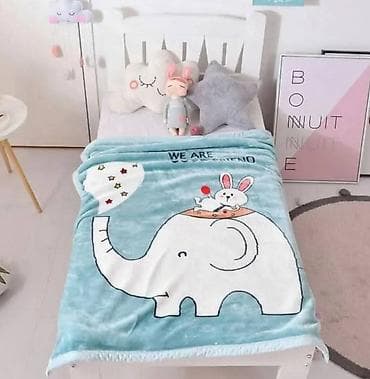 Ćebad i pokrivači: Dečije plišano ćebe – razni motivi. Materijal:mekani — 3