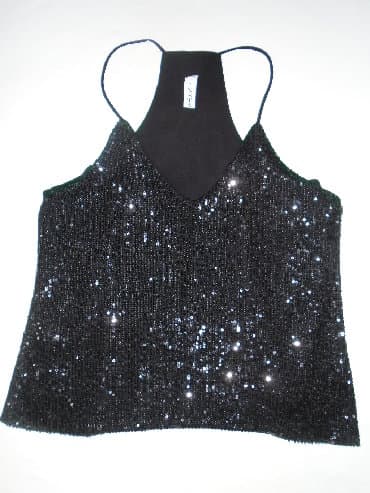 crop top c a: S (EU 36), Single-colored, color - Black — 8
