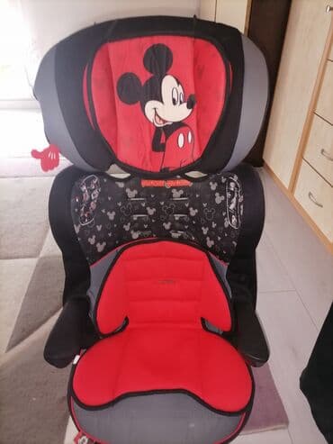 deda mraz od vunice: Auto sediste za decake Mickey Mouse. Za decu od 15 do 36kg.Ima — 4