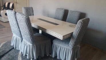 elasticne presvlake za stolice cena: Rastegljiva navlaka za stolicu  CENA SETA 2590 DIN( 6 KOMADA) Kada — 8