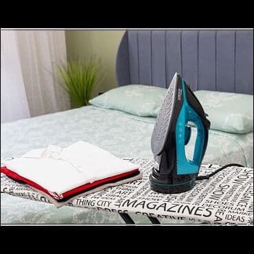 Grejanje: Bežična parna pegla sa keramičkom površinom – 2200W. Bežično peglanje — 6