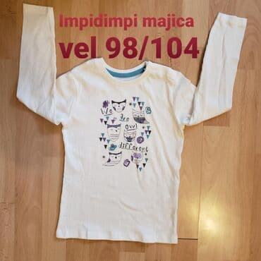 T-shirts: Nove 3 majice IMPIDIMPI vel 98/104. Cena je po komadu. Kupljene u — 3