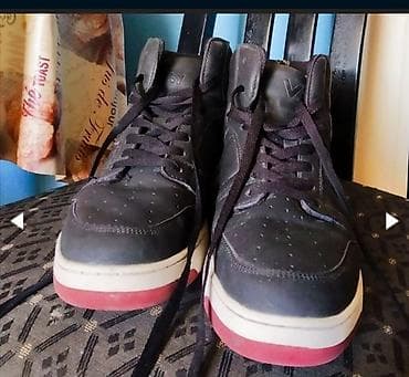 Ostala muška obuća: Crne visoke patike – sportsko/casual model Muške visoke patike – crne — 4