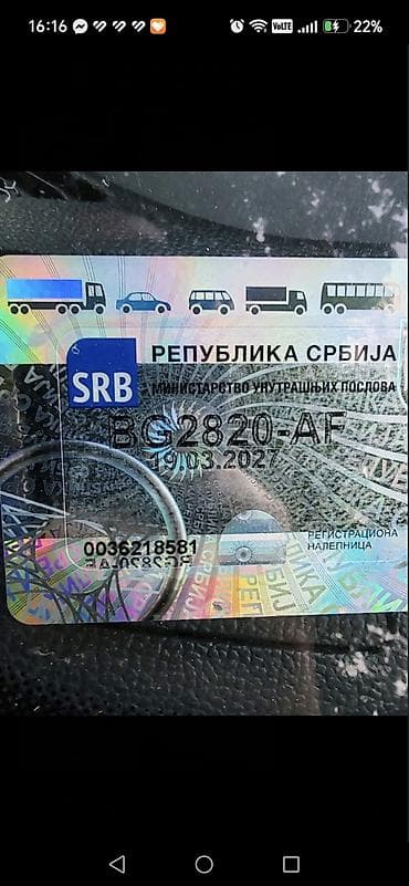 Prodaja automobila: Fiat Punto II, trovratni hečbek, siva metalik boja. Registarske — 9