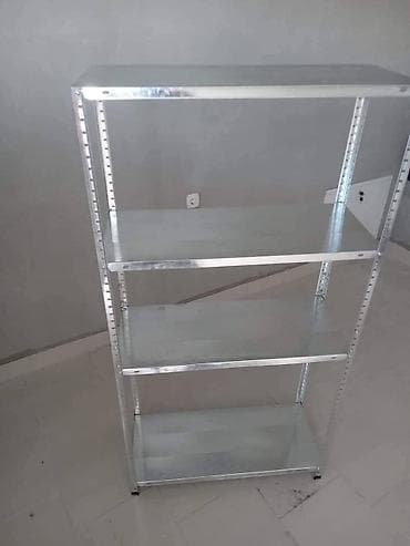 ikea garnisne: 08. METALNE POLICE ALU POLICE SA ŠRAFOVIMA 30cm ✅ -(4 rafa po 50kg — 8