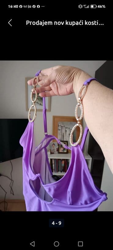 bluze ispod sakoa: XL (EU 42), Single-colored, color - Purple — 9