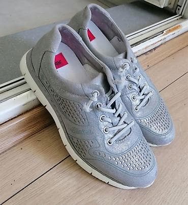 nike duboke patike zenske: Ženske lagane patike RIEKER – siva boja sa diskretnim sjajem - — 2