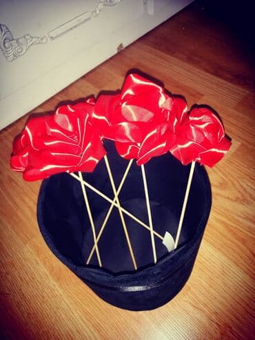 ukrasi od stiropora za novu godinu: Satenske ruze 100 din komad — 5