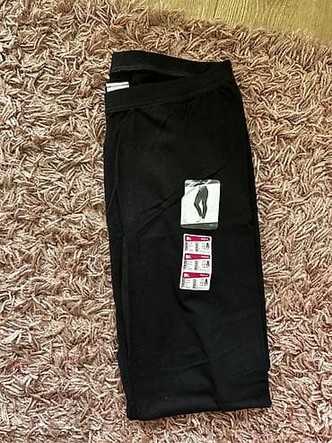 termo helanke bih: Crne ženske helanke – jednostavan, klasičan model - Boja: crna - — 1