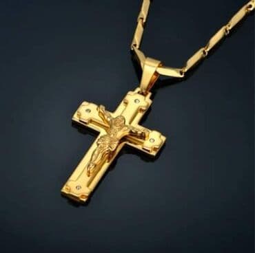srebrne mindjuse sa swarovski kristalima: Pendant necklace, Material: Stainless steel — 2