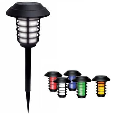 Baštenska dekoracija: 4 kom Solarna RGB lampa sa daljinskim velika Karakteristike proizvoda — 8