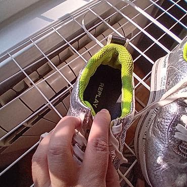 energetics patike: Replay ženske patike – srebrne - Model: Replay niske patike sa — 6