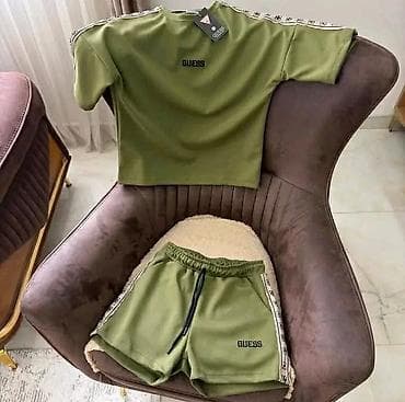 nike zenske torbice: GUESS i nike ženski komplet – majica kratkih rukava + šorts Turska — 4