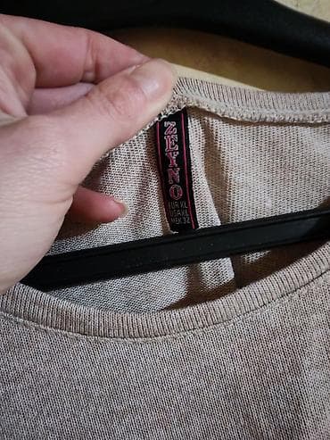 pull and bear kompleti: Ženska duga majica/tunika sa kratkim rukavima – Zeyno - Boja — 3