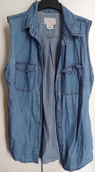 Teksas prsluk/košulja bez rukava, brend Life. - Materijal: 100% pamuk