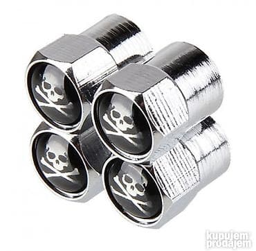 Kapice za gume auto Punisher ili kosturska glava aluminijumske na lalafo.rs Kapice za gume auto Punisher ili kosturska glava aluminijumske