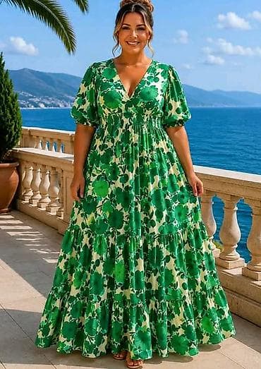 helanke l: Prelepa haljina za punije
XL 2XL 3XL — 5