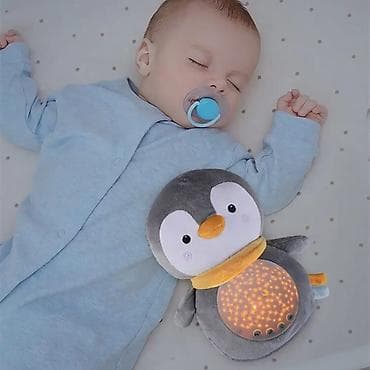 igracke prodsvnice: Bela buka, Noćna lampa i projektor Snuggly Penguin MONI toys – — 3