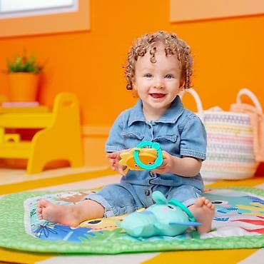 ranac nindza kornjace: KIDS II Bright Starts podloga za igru – Wild Wiggles™ (SKU — 6