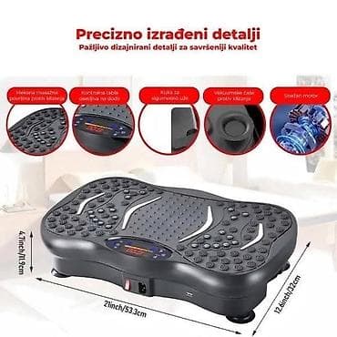 dusek za vodu lidl: Vibraciona ploča za mršavljenje i masažu celog tela (do 150 kg) — 7