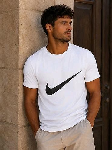 muska odela uzice: Men's T-shirt Nike, bоја - Svetloplava — 5