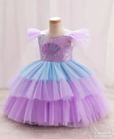 van cleef cena narukvice: Model 6 Haljina - za devojcice Haljinica sa višeslojnom suknjicom i — 2