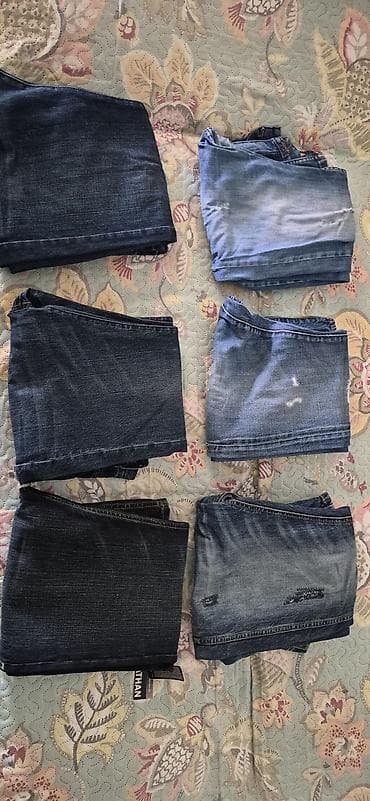 helanke 8: Muške farmerke – set od 6 komada - Različite nijanse teksasa: od — 2