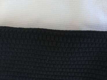 pončo za zimu: S (EU 36), Lycra, color - Black, Single-colored — 2