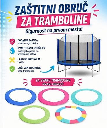💥💥 AKCIJA ZAŠTITNIH OBRUČA 244 I 305 cm 💥💥 244 cm - 5.300 din 305 cm -