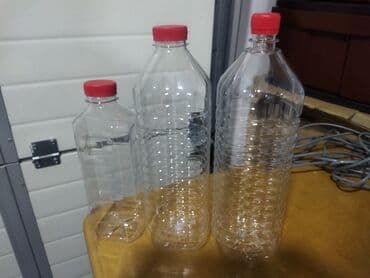 šoljice za espresso kafu: Plastične i staklene boce za punjenje pića - Set providnih boca — 1