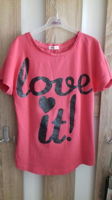 majice sa spustenim ramenima: Short sleeve, 122-128 — 1