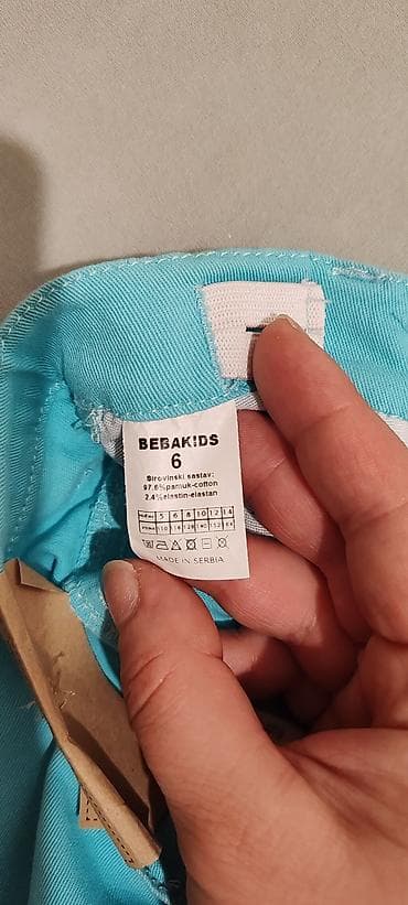 kroksice za decake: Bebakids dečje bermude za dečake - Boja: tirkizna - Model: klasičan — 5