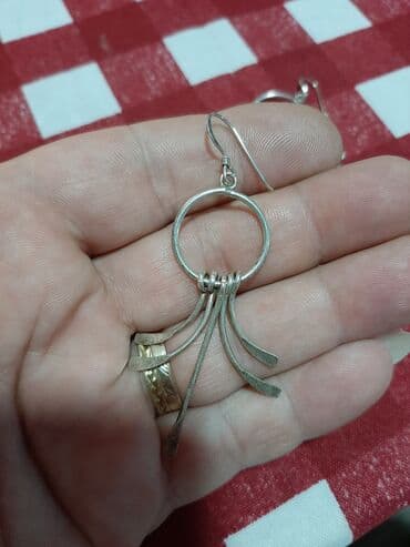 Earrings: Mindjuse srebrane 925 finoce redak model mindjusa mindjuse su teske — 2