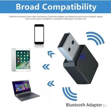 gps lokator bez sim kartice: Hands free Bluetooth Aux USB audio prijemnik Bluetooth 5.1 audio — 10