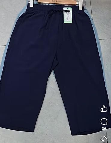 armani si: Pantalone siroke sa elastičnim pojasom i učkurom. - Boje: bež, roza — 3