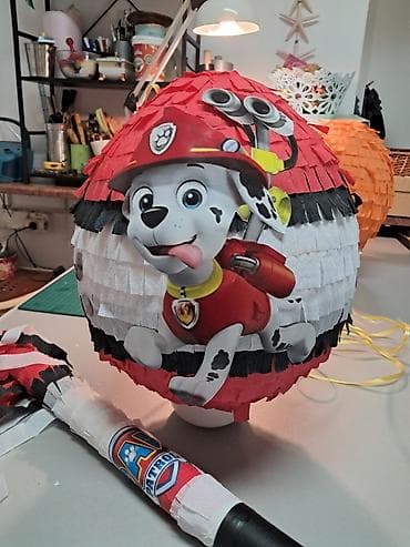 slavski komplet: Praznična piñata kugla – tematske dekoracije za dečije proslave - — 2
