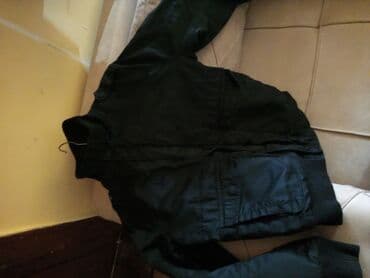 crna jakna sa krznom: Jakna za prelazni period, M (EU 50), H&M, bоја - Crna — 5