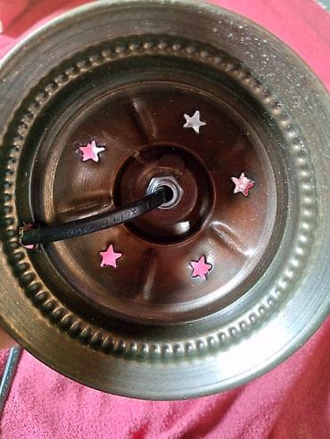 okrugli stol: Orijentalna mozaik stona lampa na struju - Dekorativna — 4