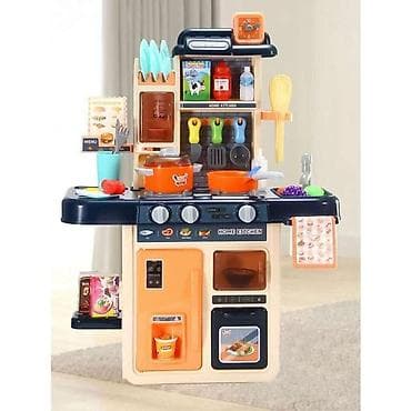 Kids' Kitchens: DEČIJA KUHINJA SOUNDS LED WATER WITH STEAM GENERATOR BLUE – 42 — 3