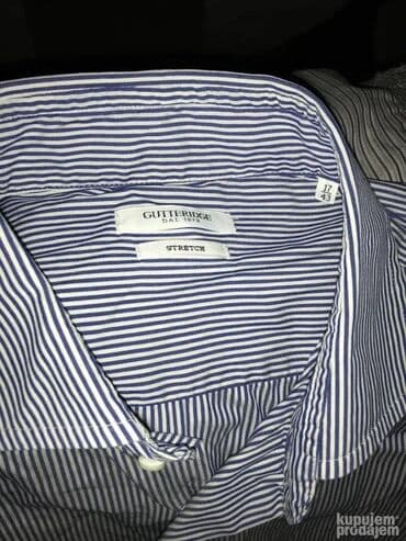torba preko ramena: Original GUTTERIDGE kosulja L 100% extra fine cotton Ramena 49cm — 2