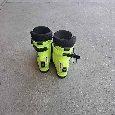 Oprema za skijanje: Turing skijaške cipele Dachstein – neon žuto/zelena boja, broj 42. - — 2