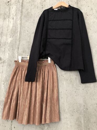 push up helanke new yorker: Zara, Komplet: Majica, Suknja, 152-158 — 2