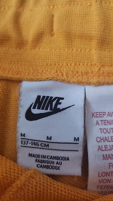 bele svecane haljine za devojcice: Nike dečije šorts – narandzasti - Model: kratki šorts sa džepovima sa — 3