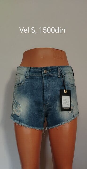 aplikator za sociva: S (EU 36), Jeans, color - Light blue, Single-colored — 1
